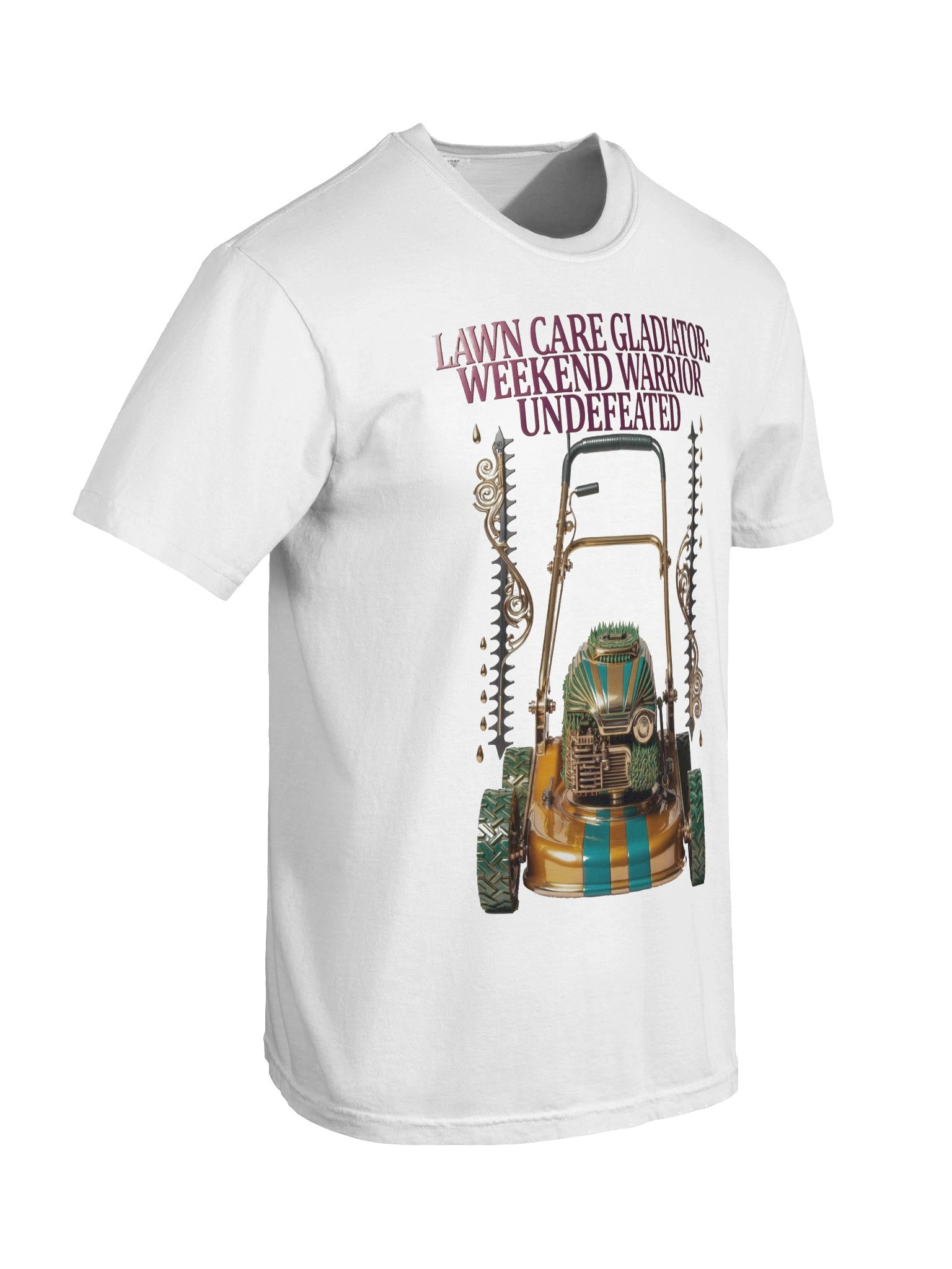 Lawn Care Gladiator T Shirt, Weekend Warrior Mug, Funny Dad Gift product image (8)