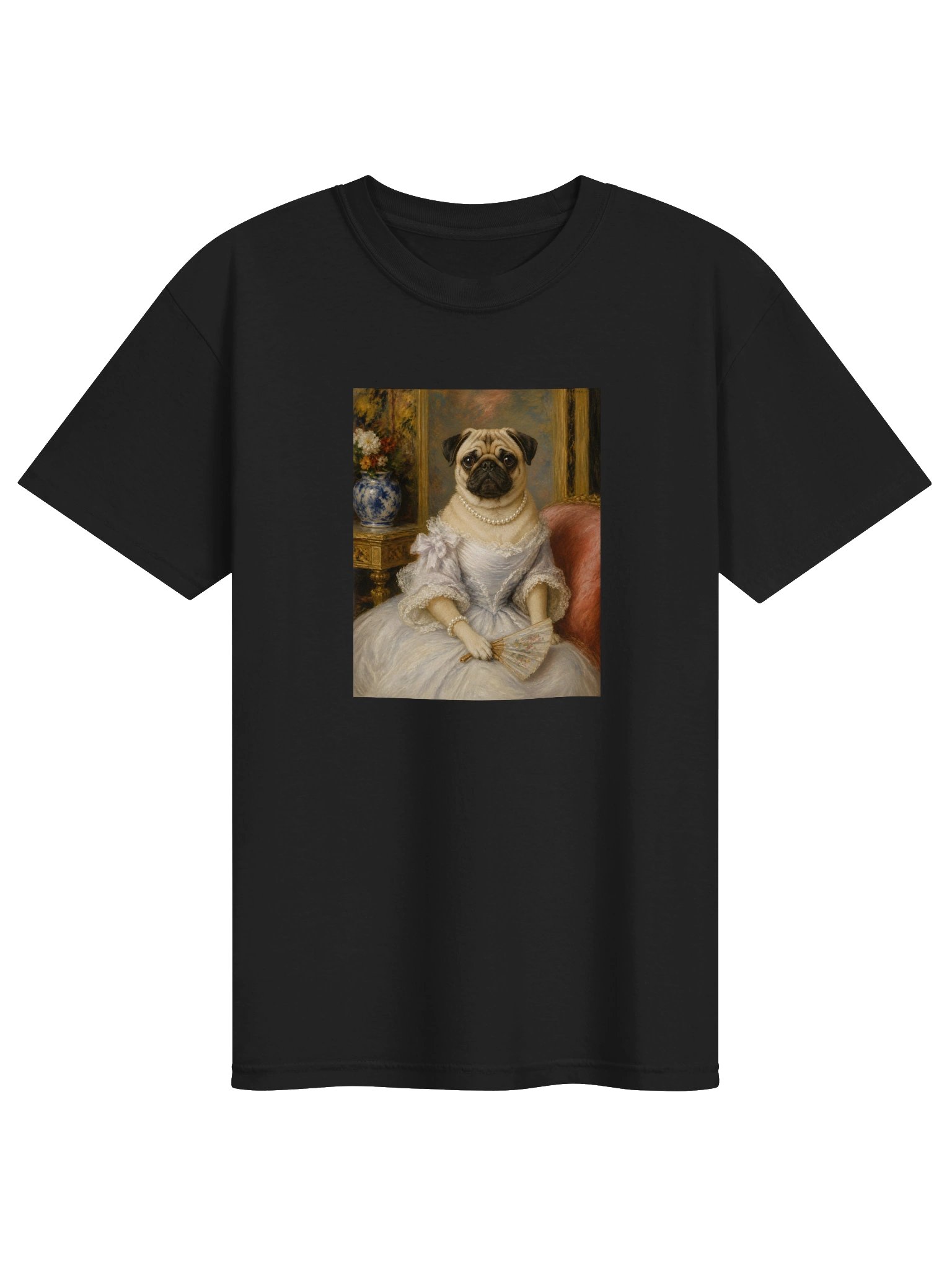 Pug Portrait of Irène Cahen d'Anvers T-Shirt product image (1)