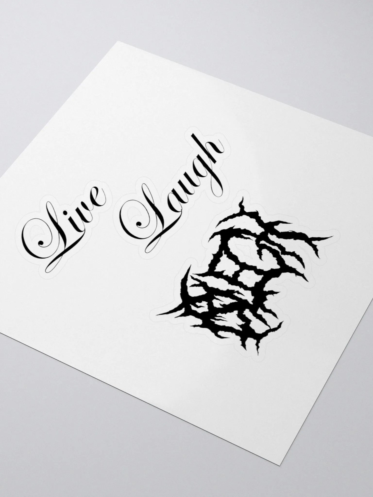 Live Laugh BLEGH Sticker product image (3)