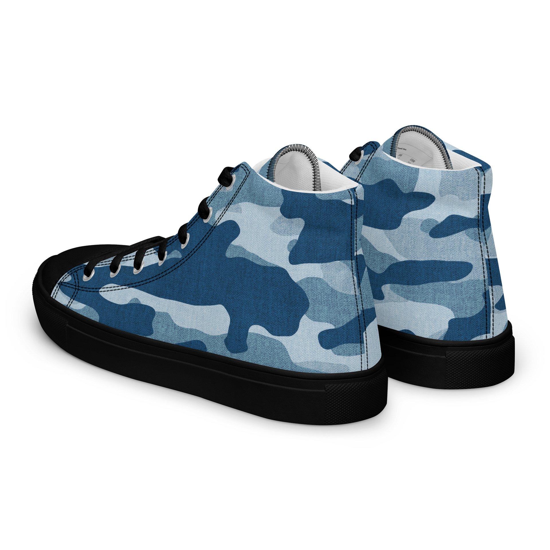 Blue Camo High Tops product image (5)