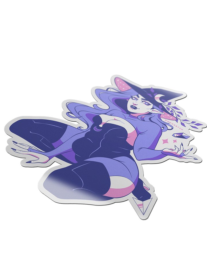 CRYSTAL PINUP STICKER product image (1)