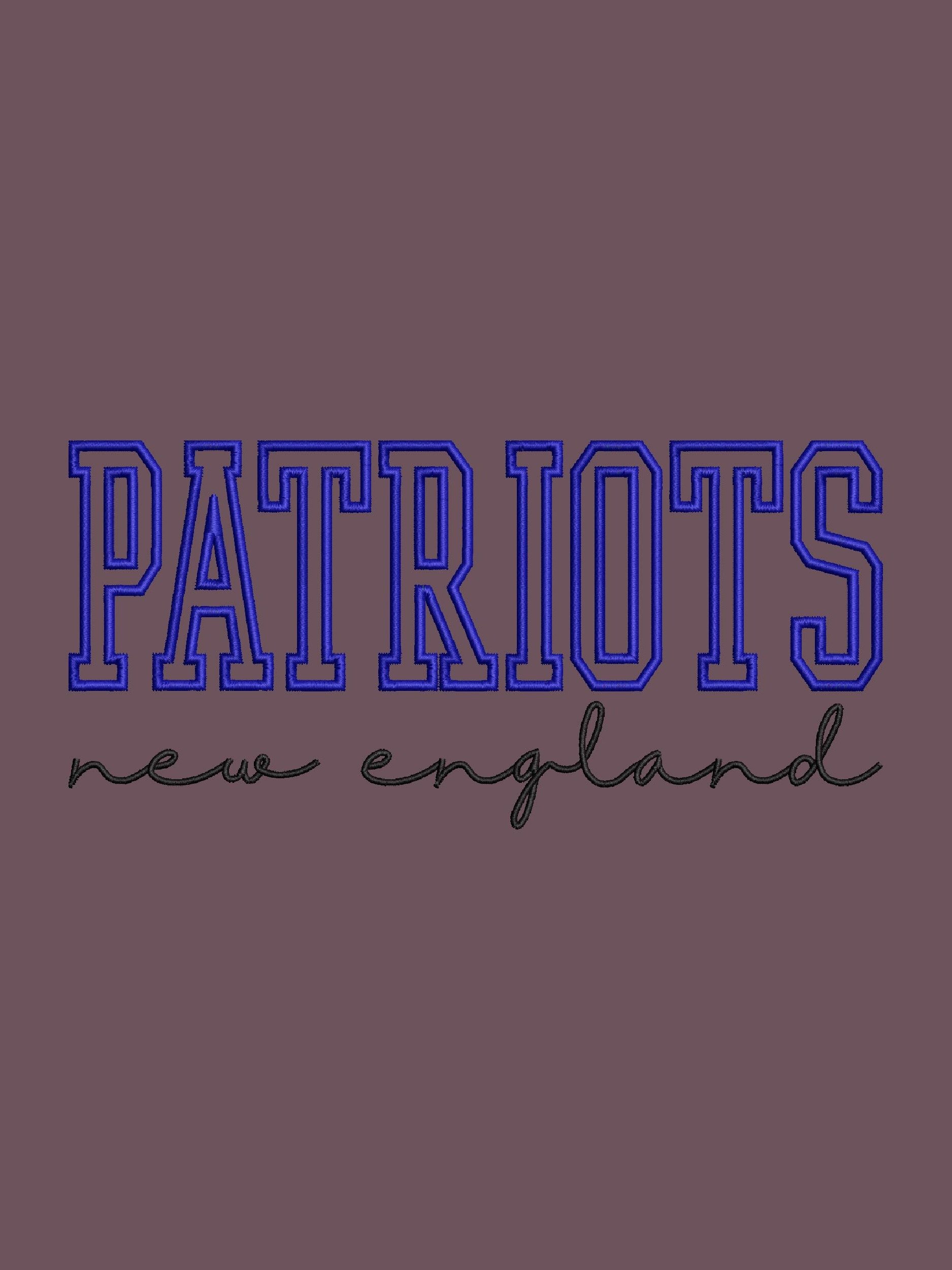 NFL PATRIOTS APPLIQUE product image (1)