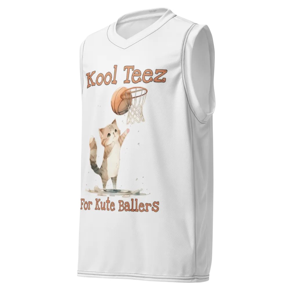 Unisex Basketball Jersey - For Kute Ballers 01 product image (3)