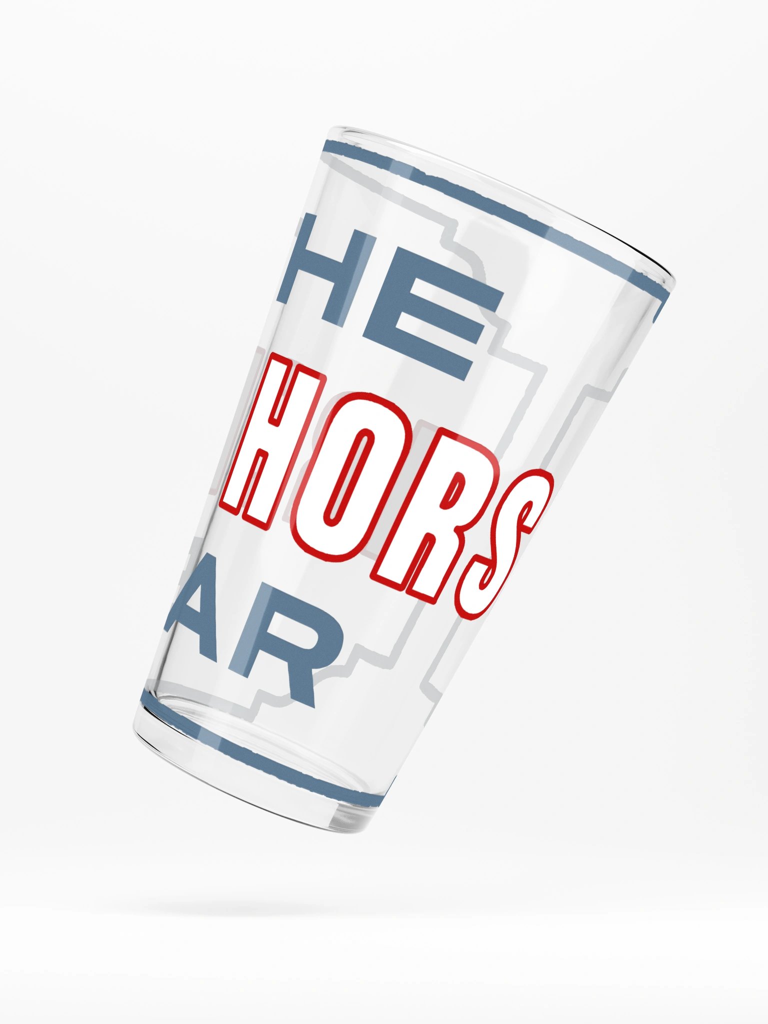 Iron Horse Bar Pint Glass All-Over product image (5)