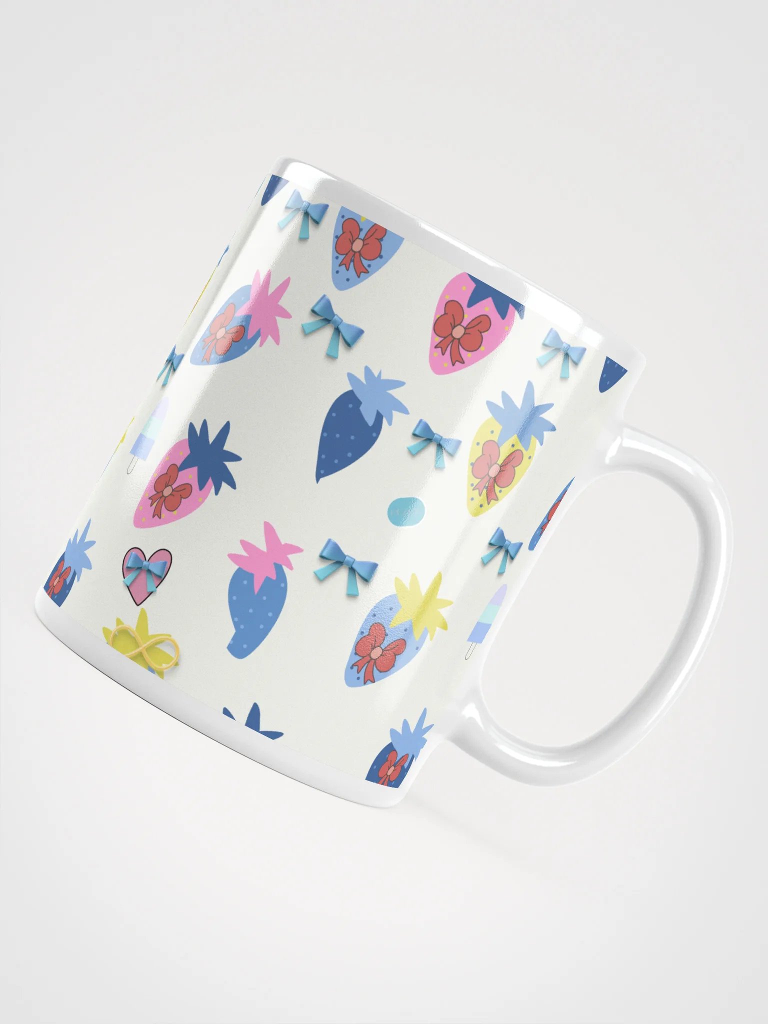 Vibrant Fruit and Fun Patterned Coffee Mug product image (10)