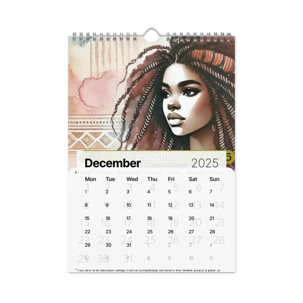 2025 Self-Love Wall Calendar product image (4)
