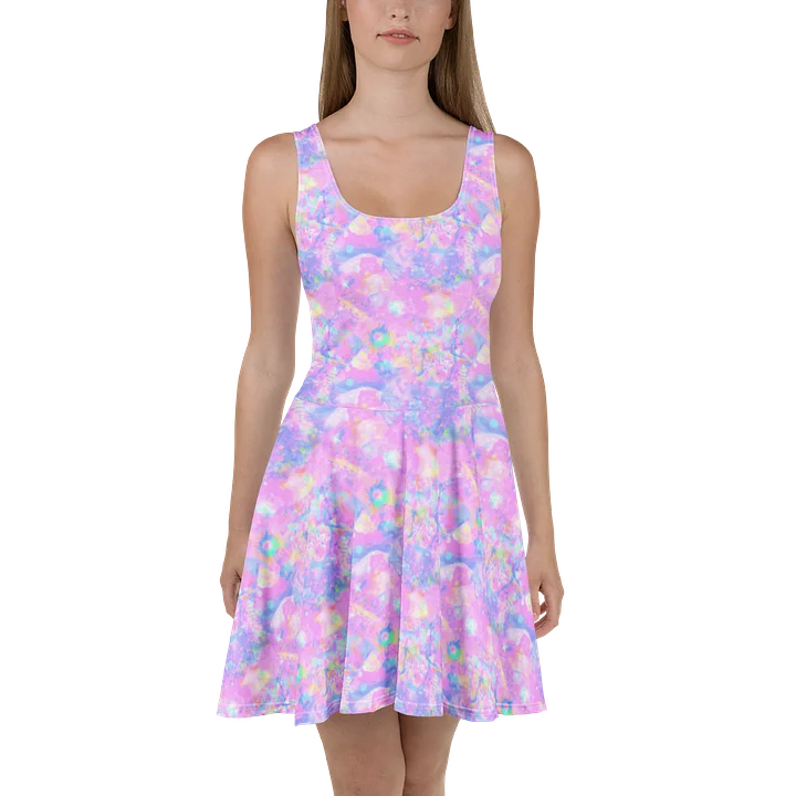 “acid rainbow” skater dress product image (2)