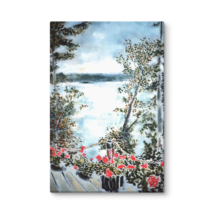Clyde's View (1987) on canvas (24" x 36") product image (2)