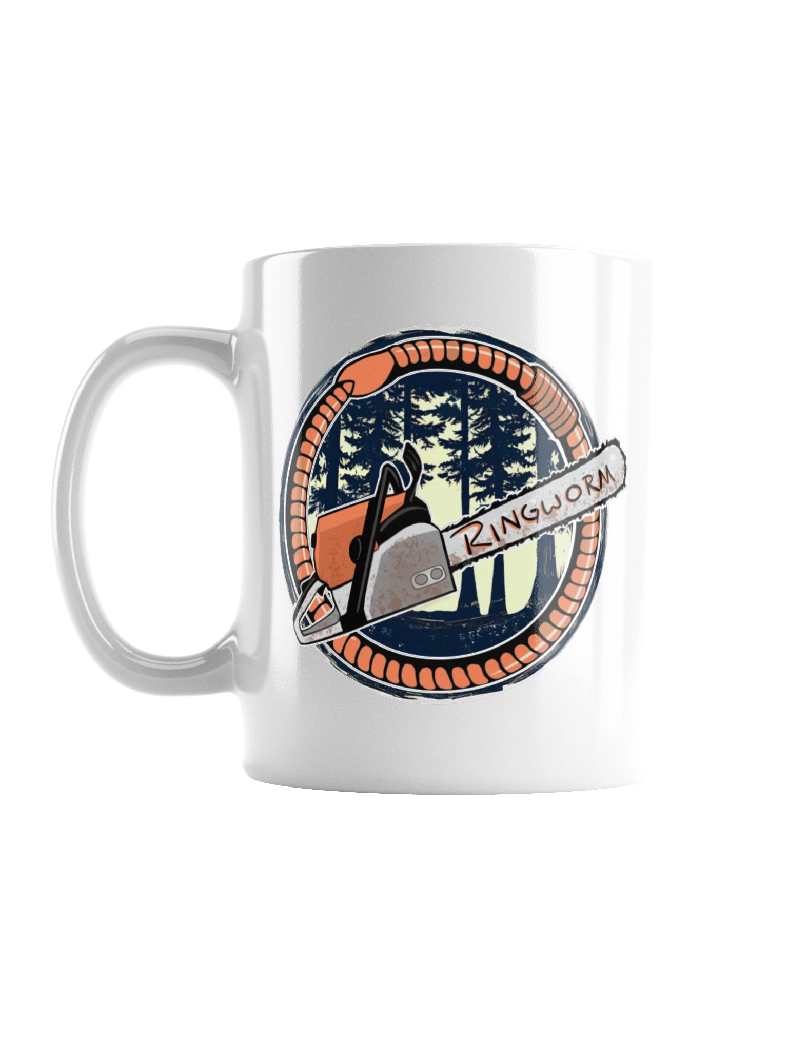 Ringworm Chainsaw Mug product image (1)