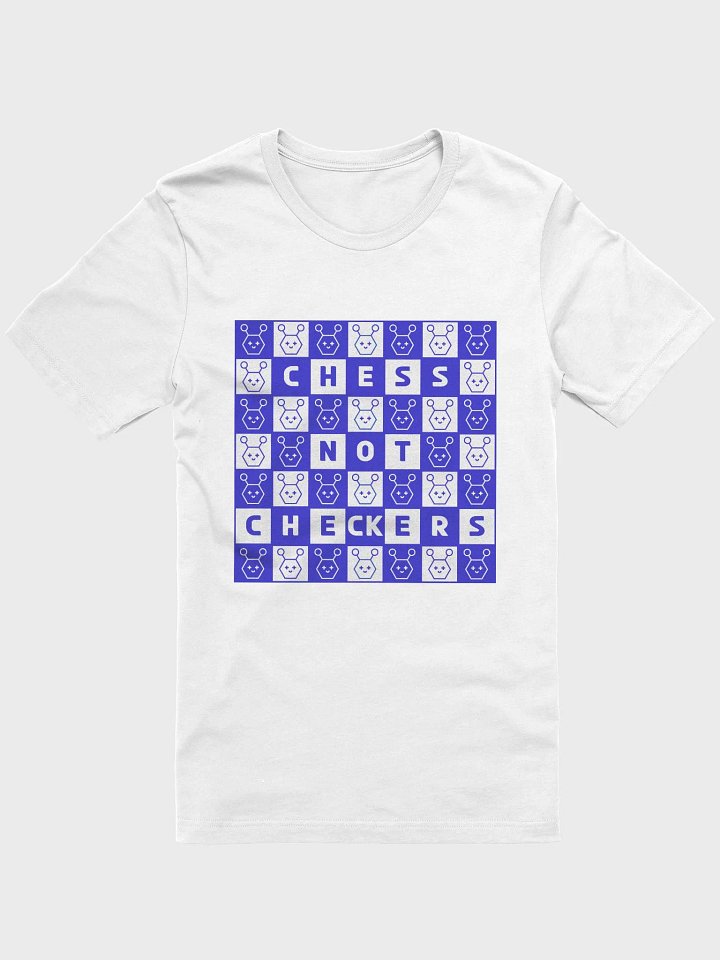 CHESS NOT CHECKERS product image (1)