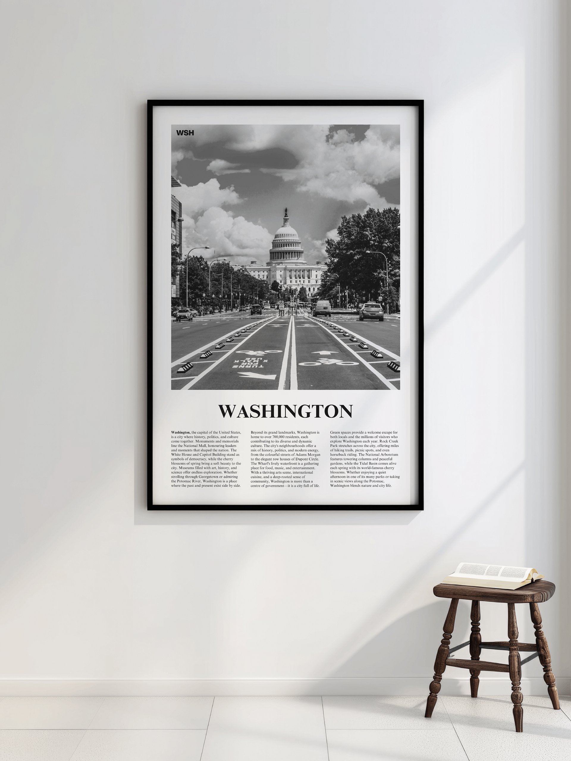 Washington 01 Newspaper Poster product image (2)