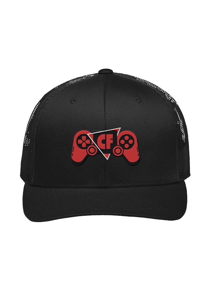 Crusafitch Gaming Logo Hat – Gamer Trucker Cap – Streamer Merch Snapback for Nerds & Trophy Hunters product image (1)