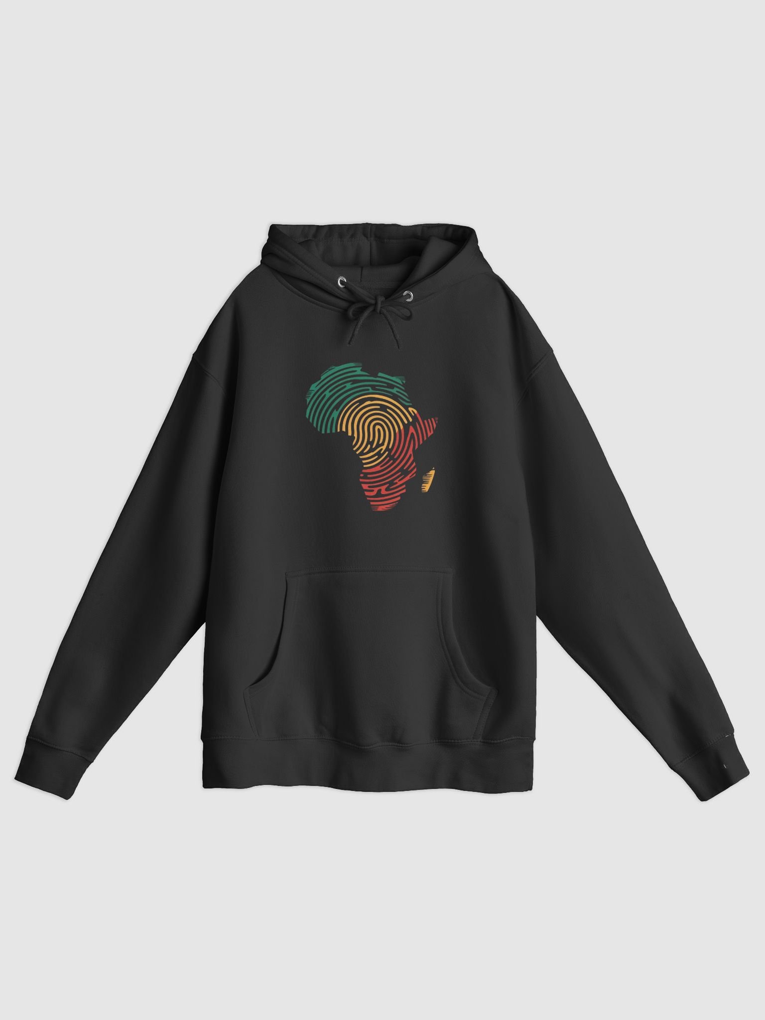 Africa Map African DNA Fingerprint Pan Africa Traore Hoodie product image (2)