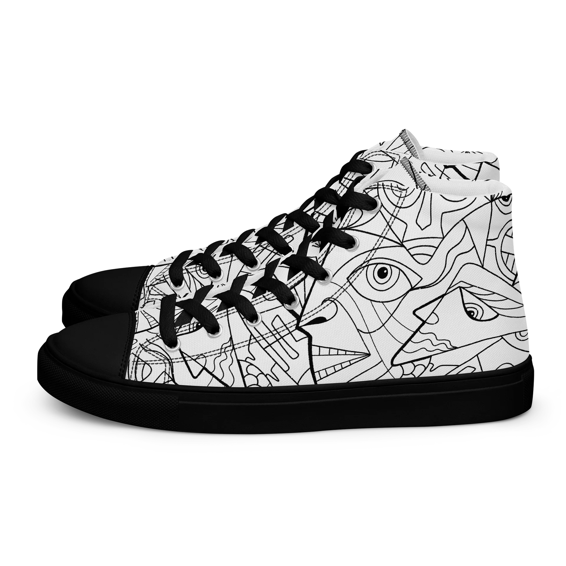 Quad - Unique Colour Your Own Women’s Canvas Shoes product image (1)