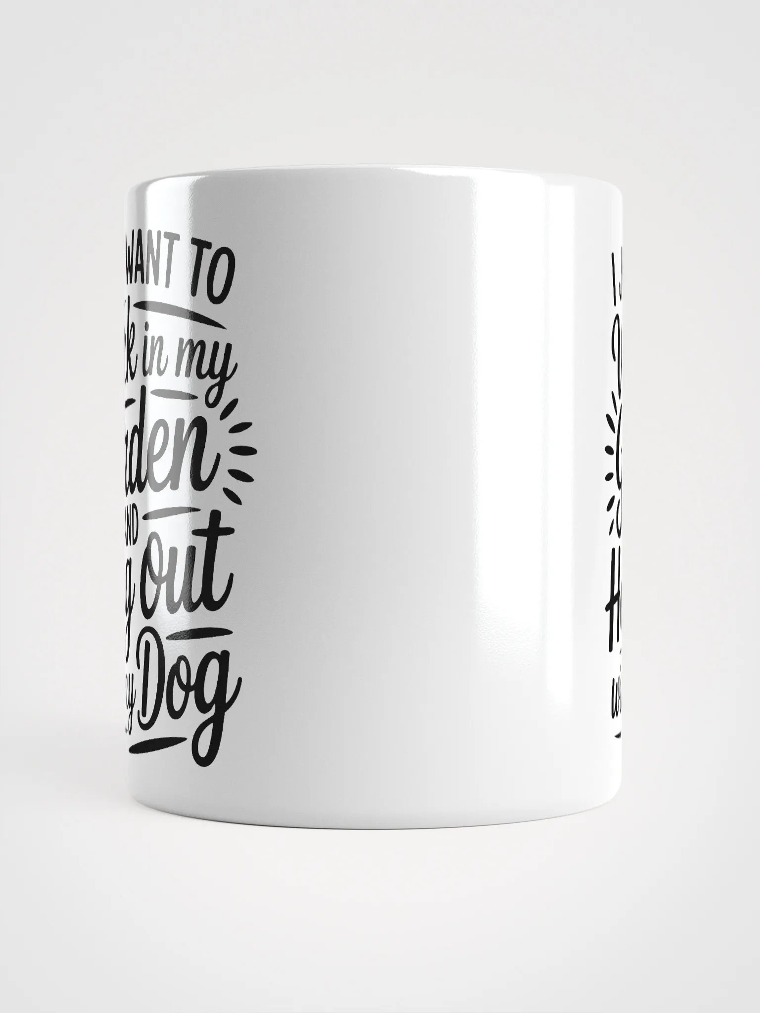 Work In the Garden Hang With the Dog Mug product image (14)