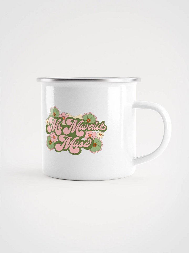 'TOUCHIN GRASS' Enamel Mug ⛰ product image (2)