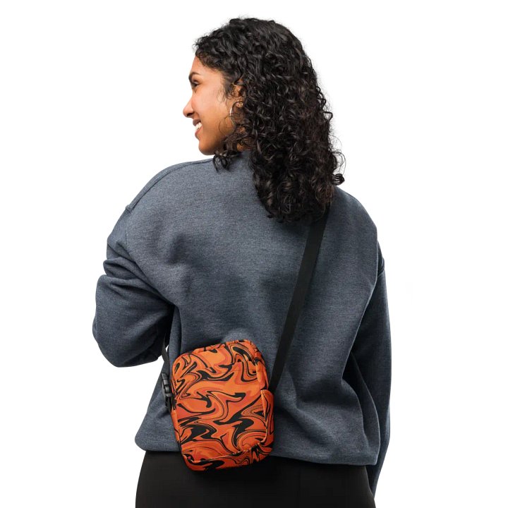 Orange Swirl Utility Crossbody Bag product image (2)