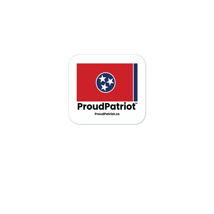 Tennessee State Flag Vinyl Sticker product image (1)