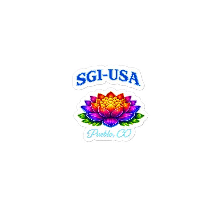 SGI-USA Lotus Sticker product image (1)