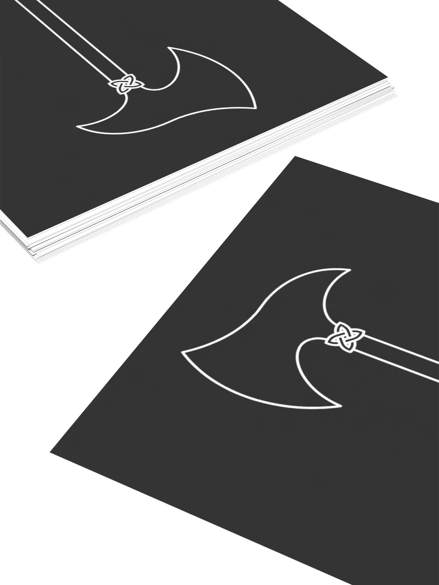 Minimal Axe Sticker product image (14)