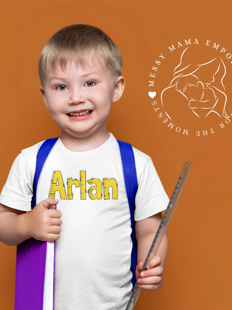 Personalized Ruler Name Kids Shirt product image (4)