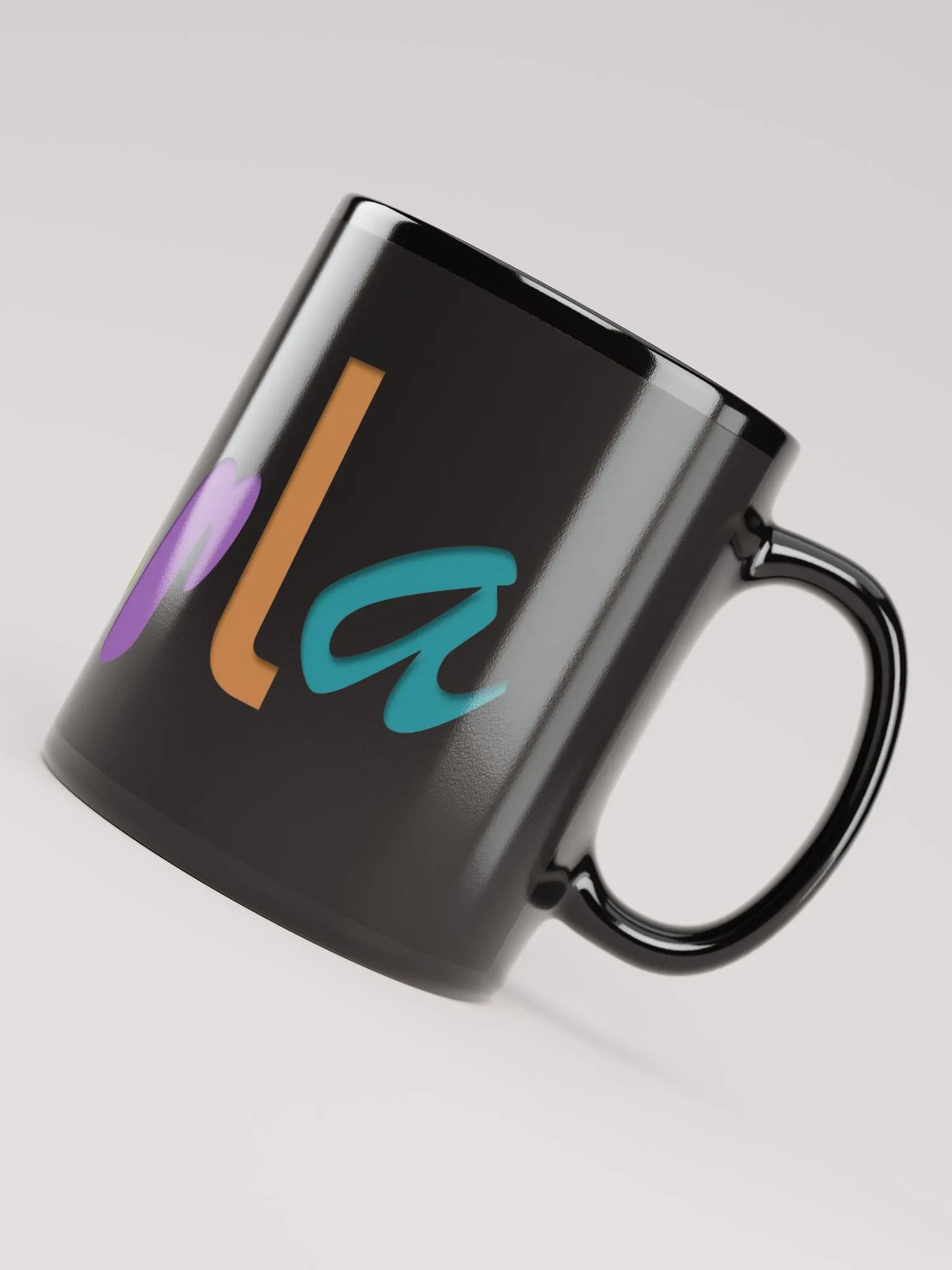 The Blarla Black Mug - Sleek Sips product image (3)