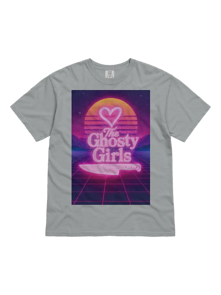 Neon Horizon Heart T-Shirt product image (2)