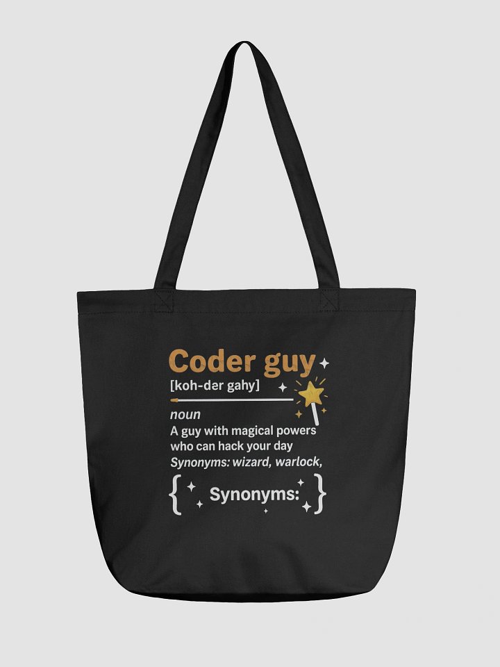 Coder Guy Tote Bag product image (1)