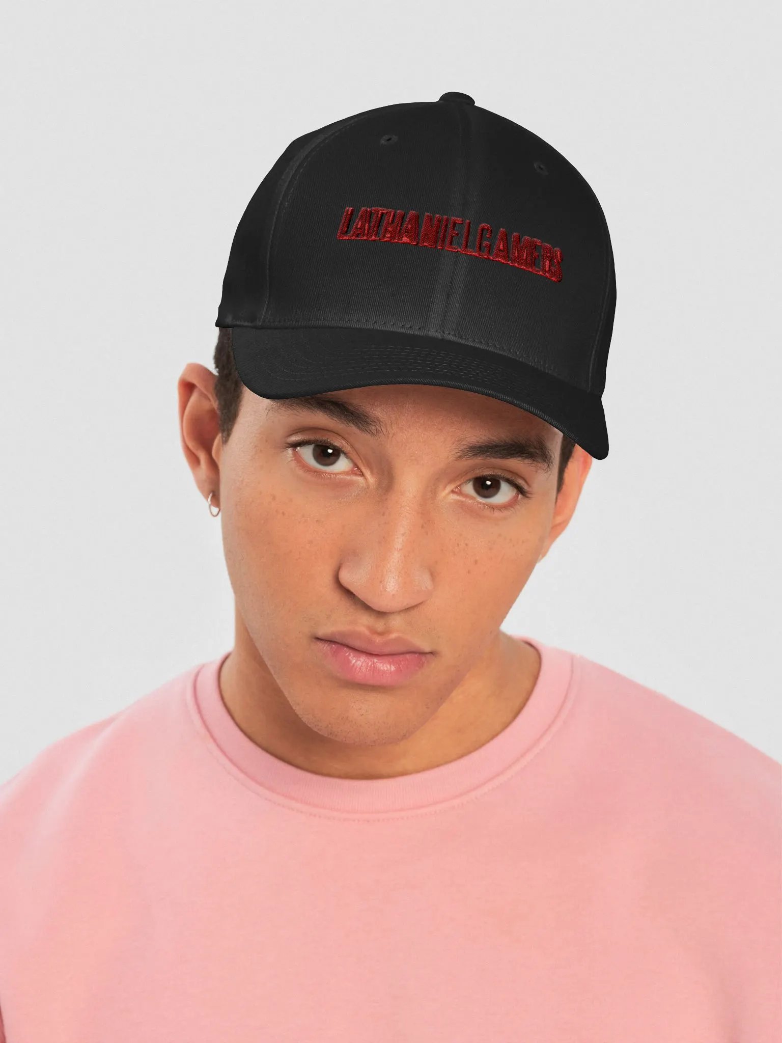 Fitted Cap Embroidered Logo (lathanielgamers) product image (2)