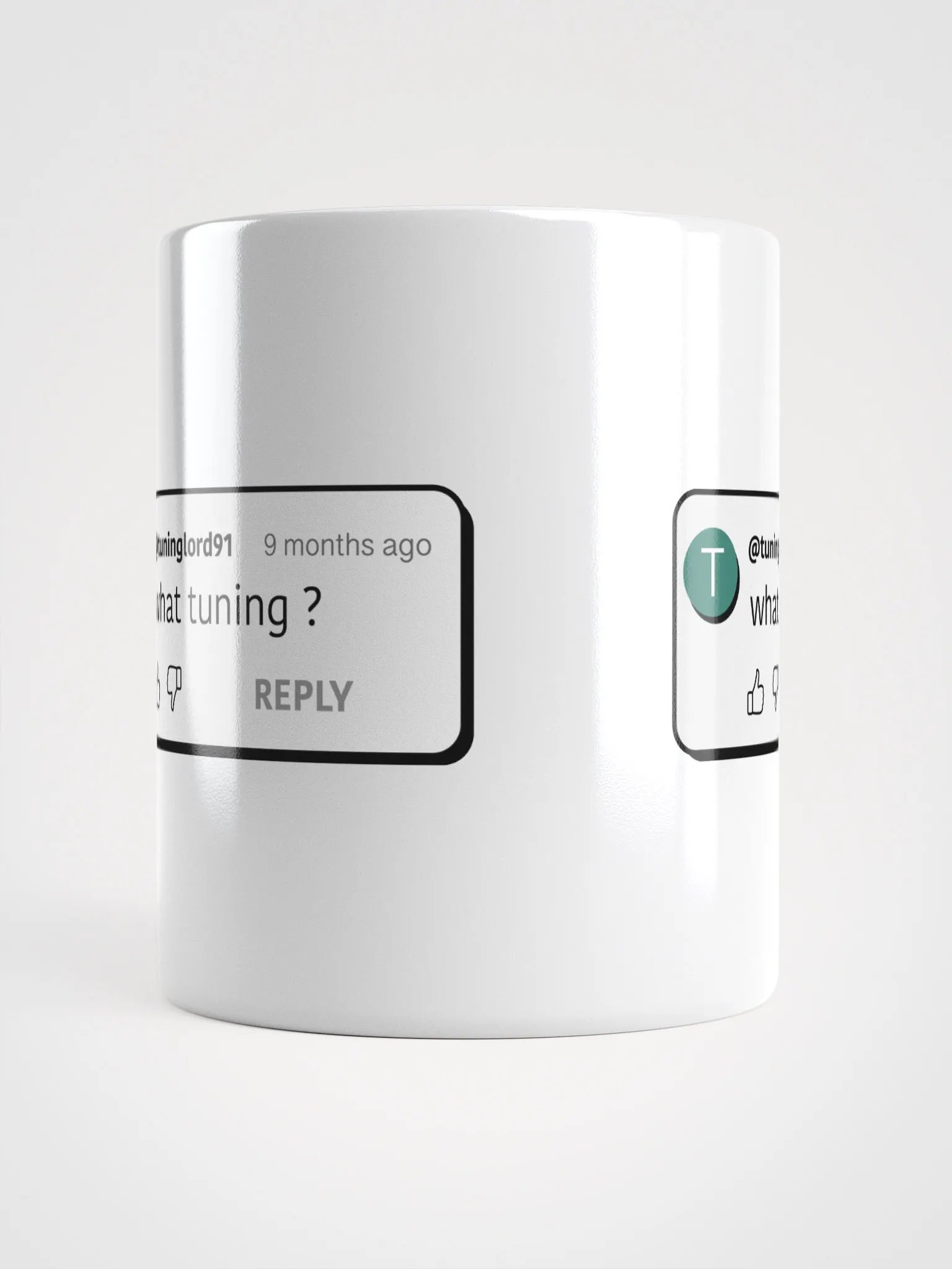 YouTube comment - what tuning ? - Mug product image (5)