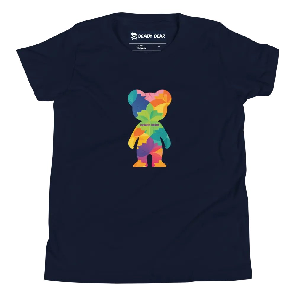 Colorful Deady Bear Youth T-Shirt product image (33)