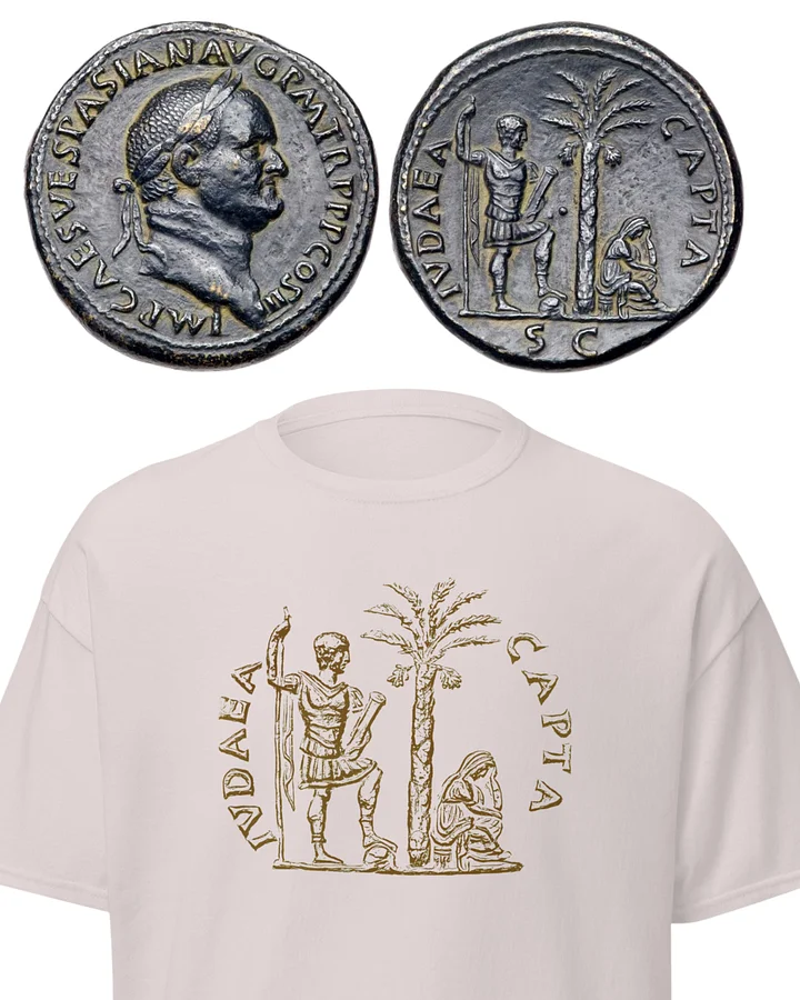 Roman IVDAEA CAPTA Judea Authentic Art T-Shirt product image (8)