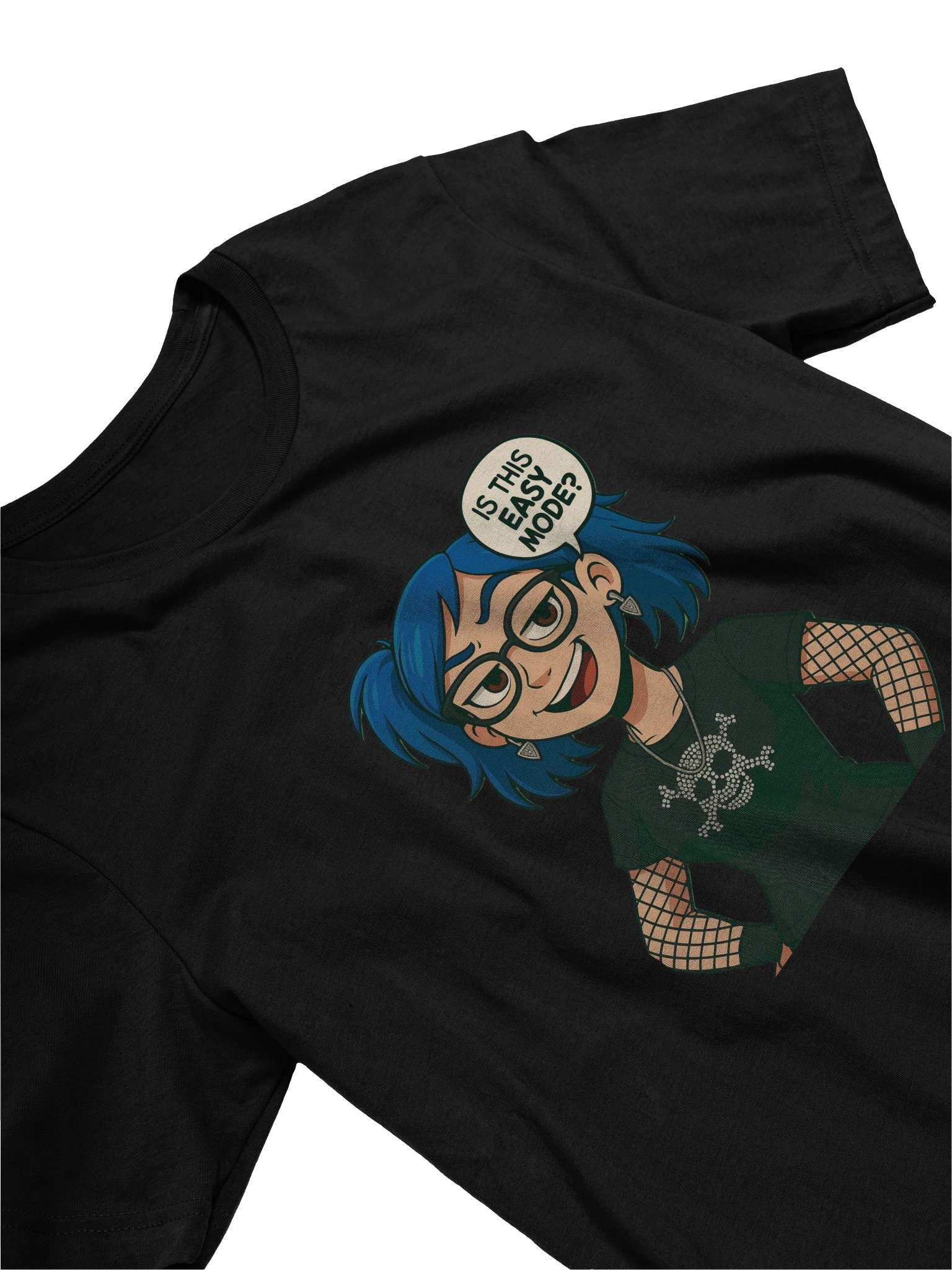 Is this easy mode Wolfie Shirt! by MommaNerd420 product image (3)