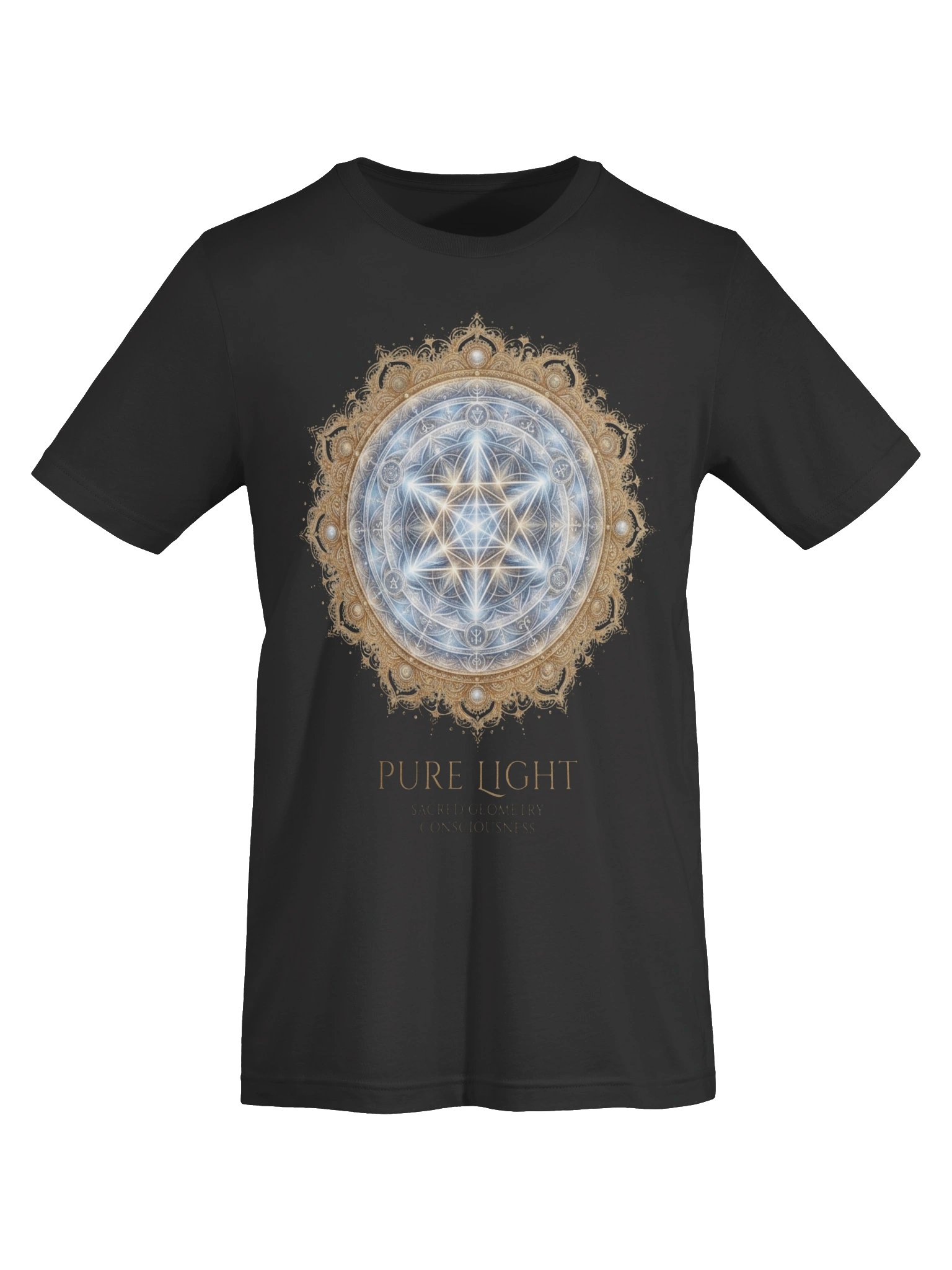 Camiseta Geometría Sagrada Luz Pura | Camiseta Boho Despertar Espiritual product image (5)
