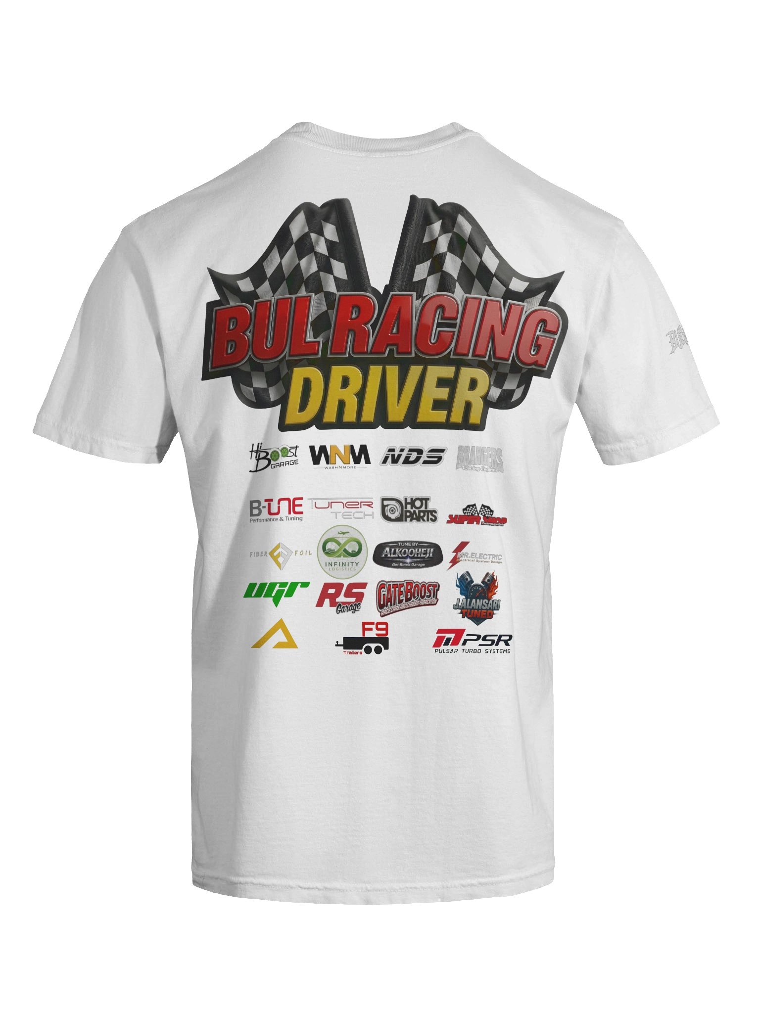 BULRACING driver -Dyed Heavyweight T-Shirt Team - F5mDjVYDW80