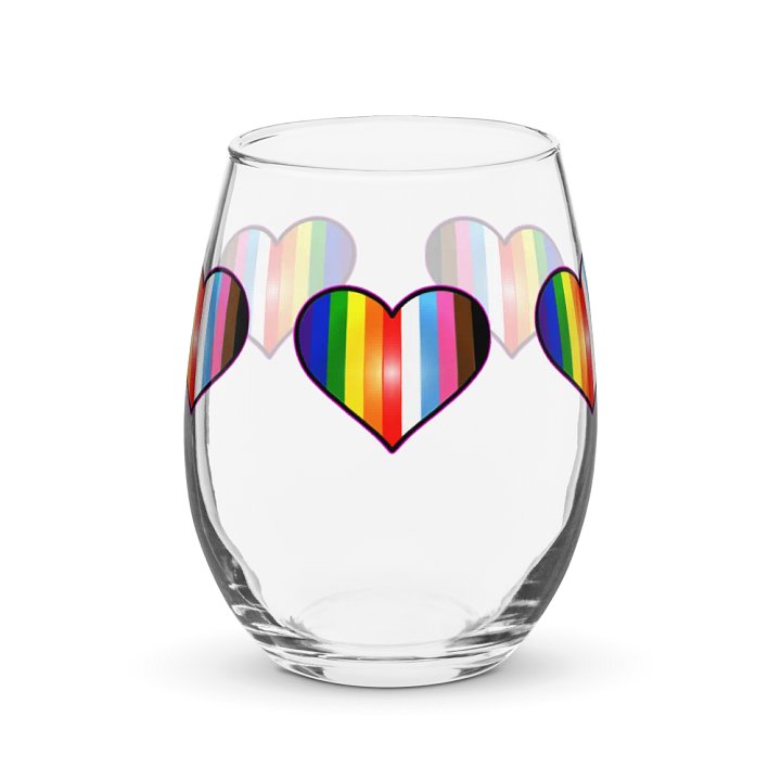 Love is Love Wine Glass product image (1)
