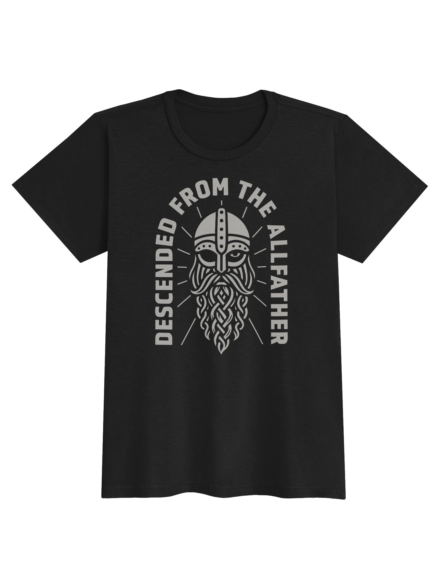 Descended from the Allfather Supersoft Fitted T-Shirt product image (2)