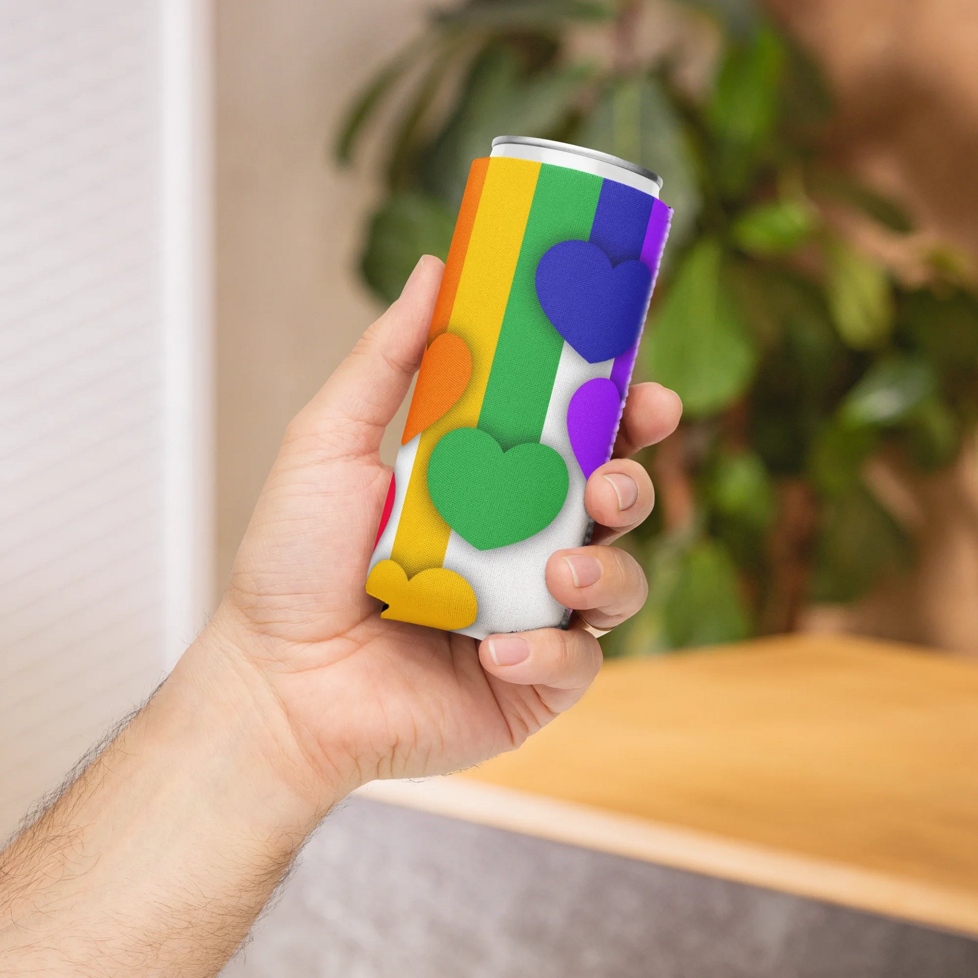 Heart Drip Pride drinks cooler product image (4)