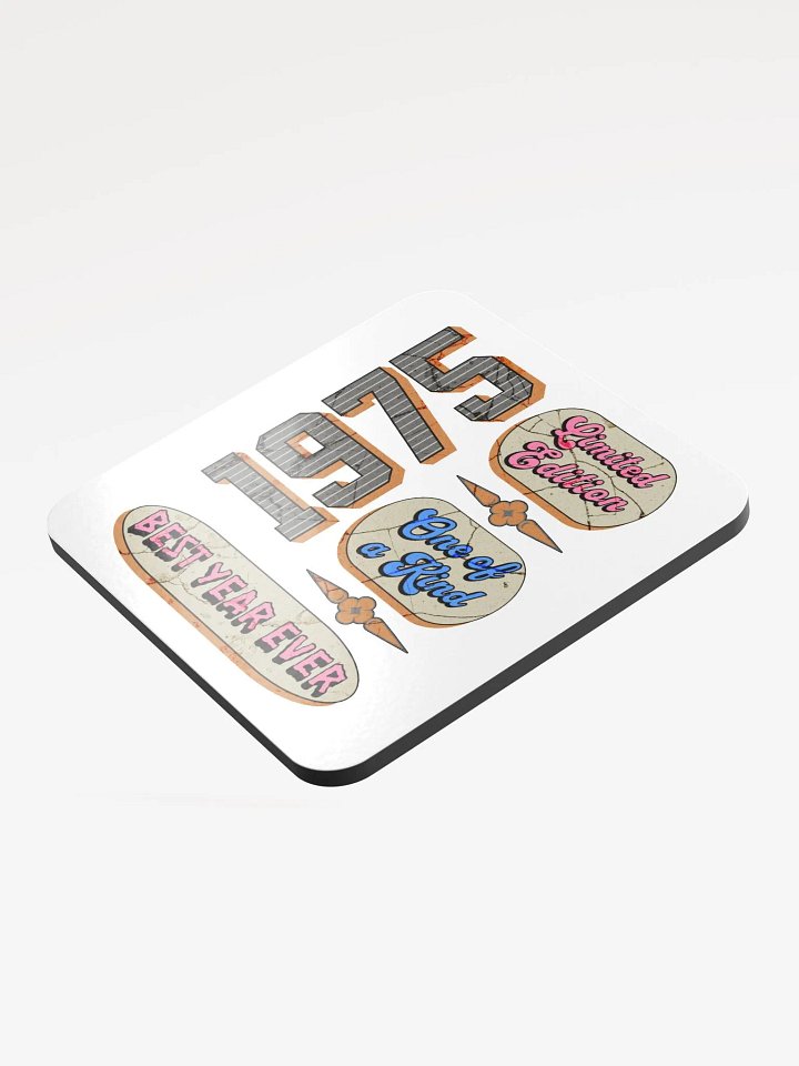 Limited Edition 1975 Retro Cork Coaster Set product image (2)