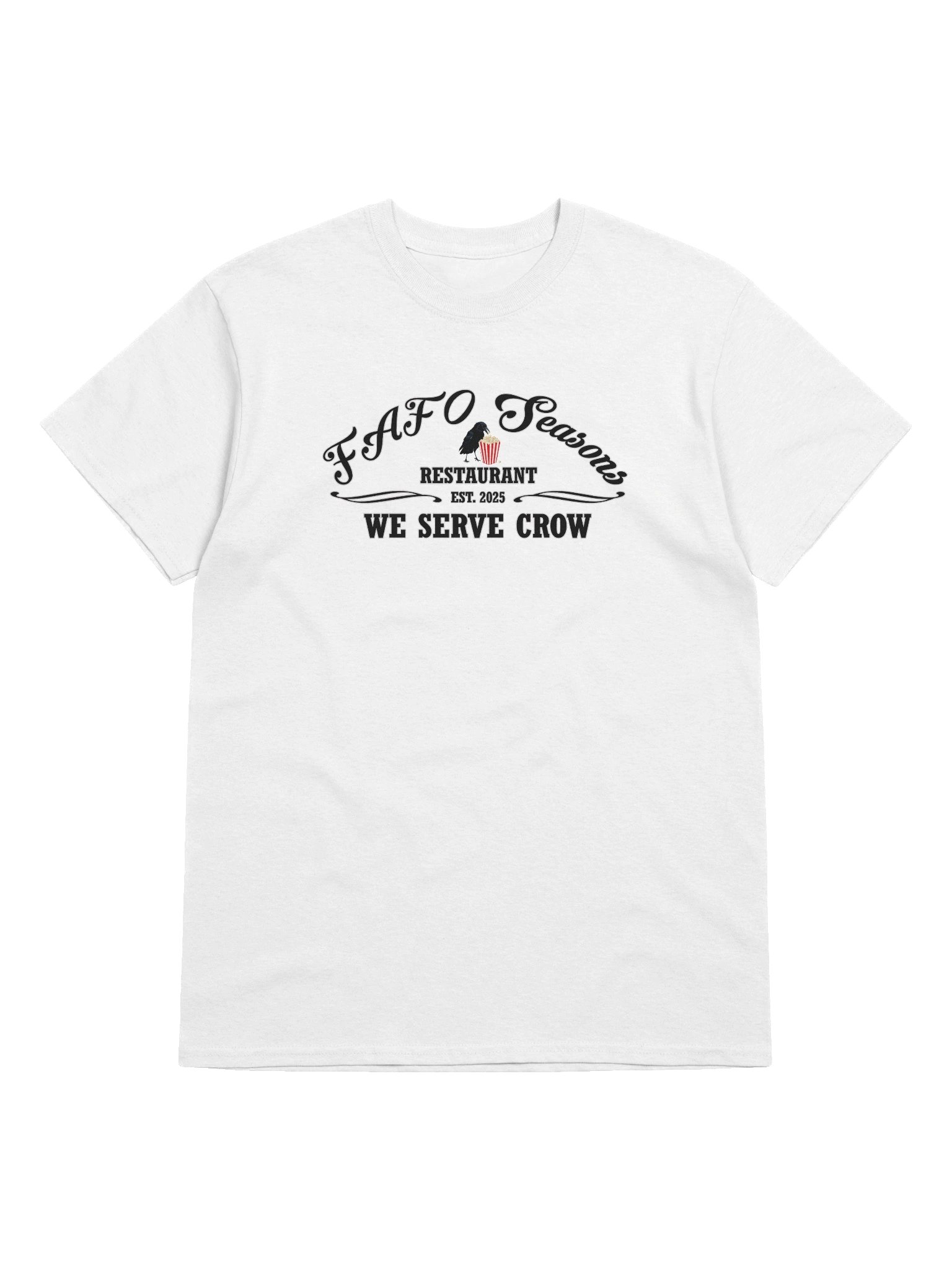 FAFO Seasons Restaurant Logo T-Shirt - Funny Anti-MAGA Political Tee product image (2)