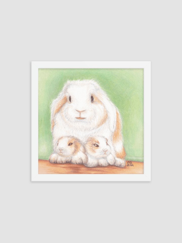 Bunnies Framed Print product image (2)