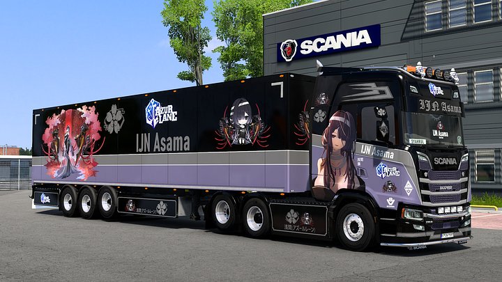 [ETS2] IJN Asama - Azur Lane [Combo Skin] product image (1)
