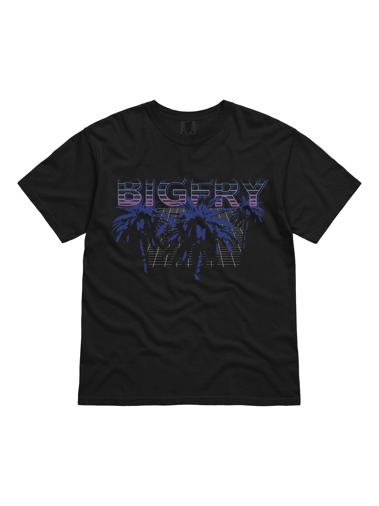 BIGFRY™ | PALM TEE (BLACK) product image (1)