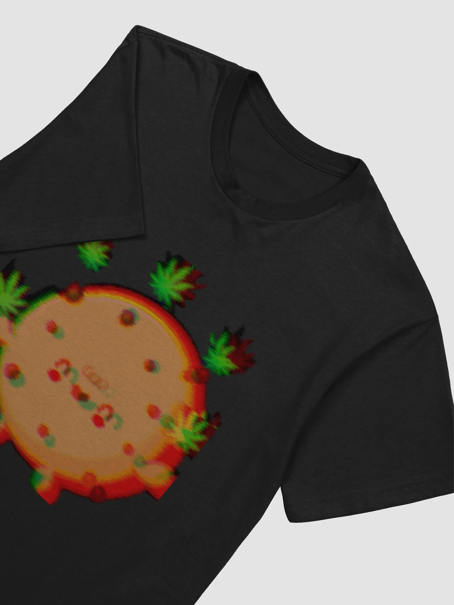 Trippy Cookie Black Tee product image (4)