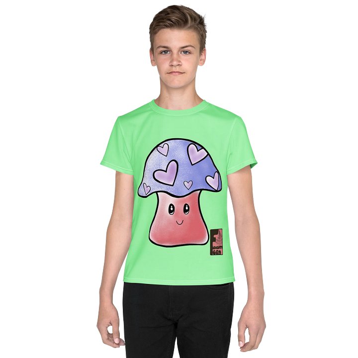 "Mushroom Love" Youth Tee product image (1)