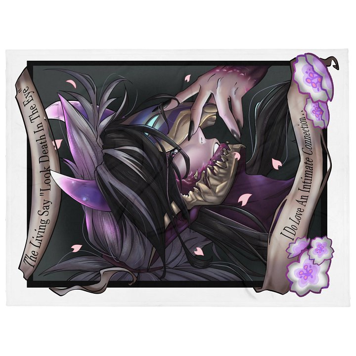 "Spirit Blossom Thresh" Throw Blanket product image (2)