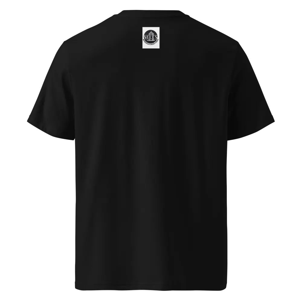 Vintage Aviator Flapper Unisex Organic Cotton T-Shirt. product image (8)