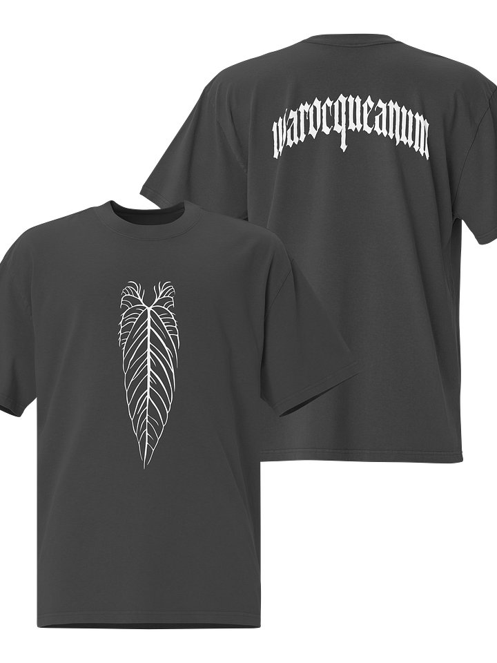 ANTHURIUM WAROCQUEANUM SKELETON - Oversized Faded T-Shirt product image (1)