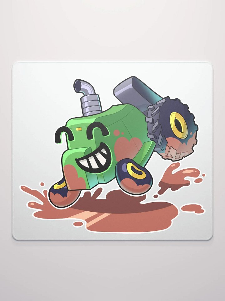 Tracty Playing in Mud - Gaming Mousepad product image (2)