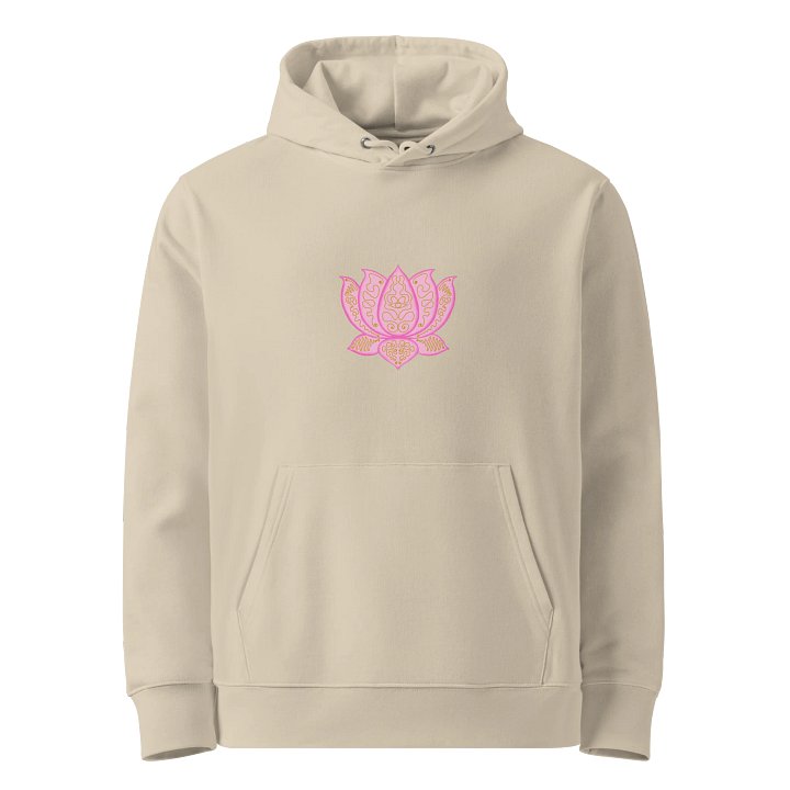 Golden Lotus Unisex Organic Hoodie product image (1)